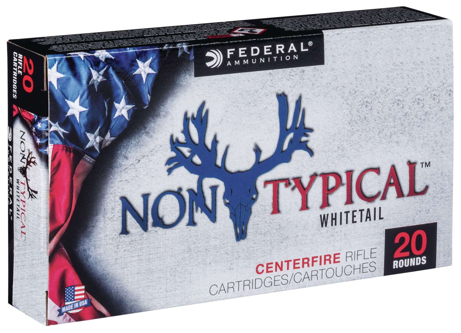 FEDERAL NON TYPICAL WHITETAIL AMO 300 WIN MAG 180GR SP 20RD (10 BOX CASE)