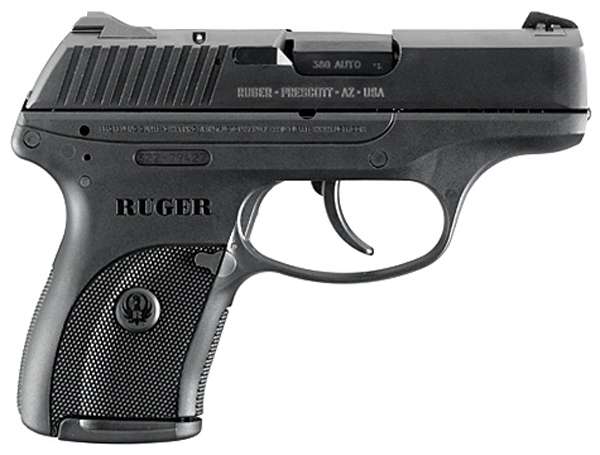 Ruger 3253 LC380 *CA Compliant 380 ACP 3.12" 7+1 Black Frame Black Oxide St-img-0