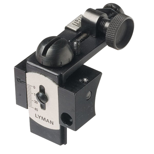 Lyman Peep Sights Bolt Action Centerfire Rifle Blued - Lyman