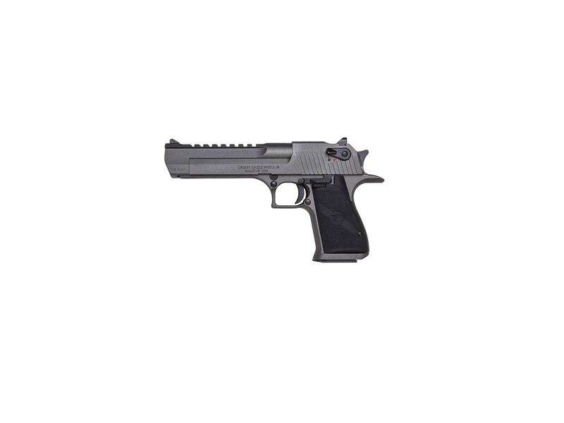 Magnum Research SE44TU Desert Eagle Mark XIX 44 Rem Mag 6" 8+1 Tungsten Gray Cerakote Carbon Steel Frame & Slide Black Rubber Grip