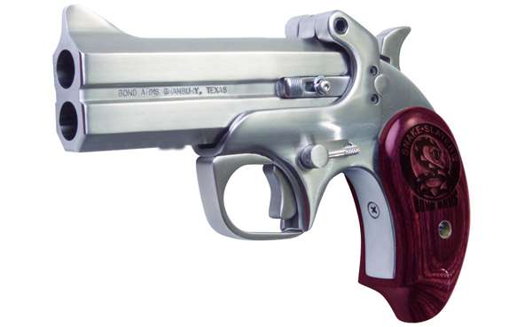 Bond Arms BASS4 Snakeslayer IV Derringer Single 45 Colt (LC)/410 Gauge 4.25-img-0