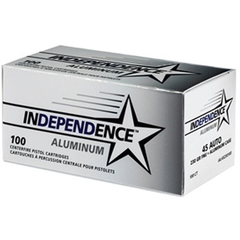 CCI Independence 45 ACP 230 GR Full Metal Jacket 100 Bx/ 5 Cs - Cci