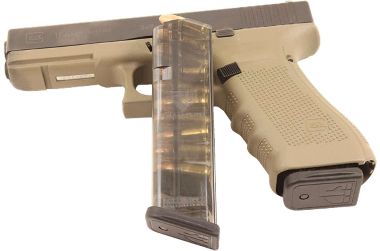 glock extended clip png