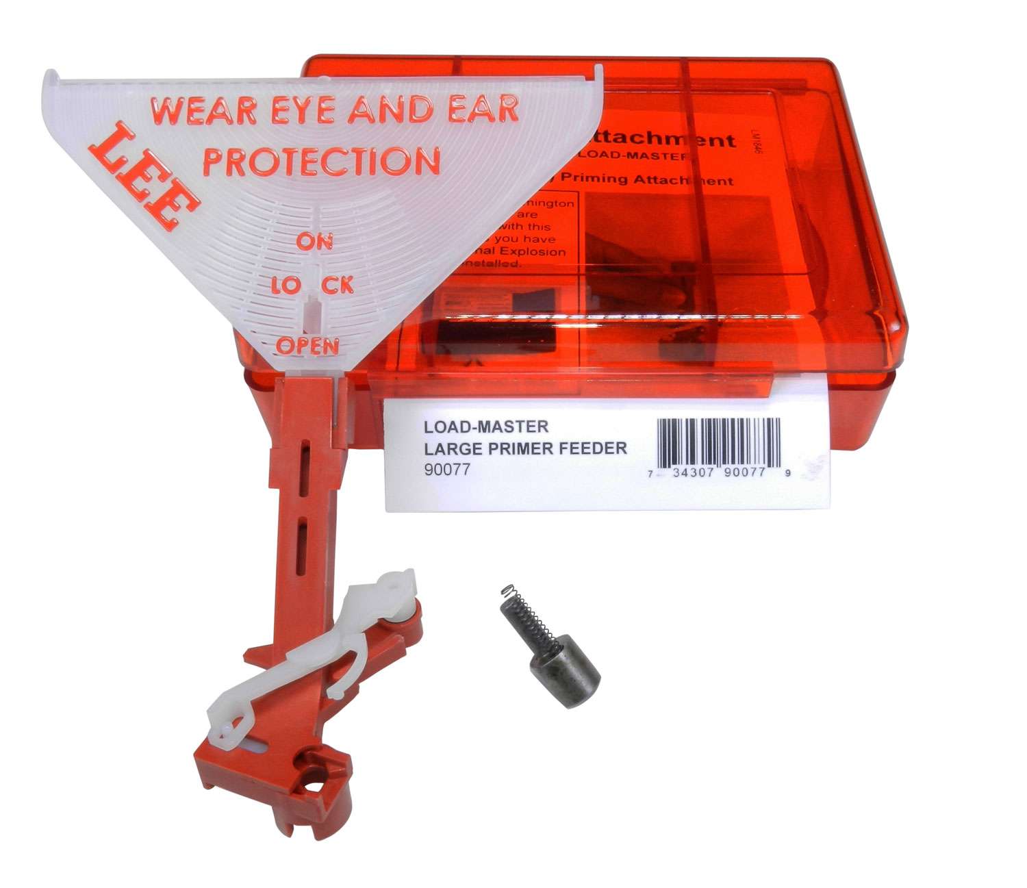 Lee 90077 LoadMaster Primer Feeder 1 Pistol/Rifle Large Primers