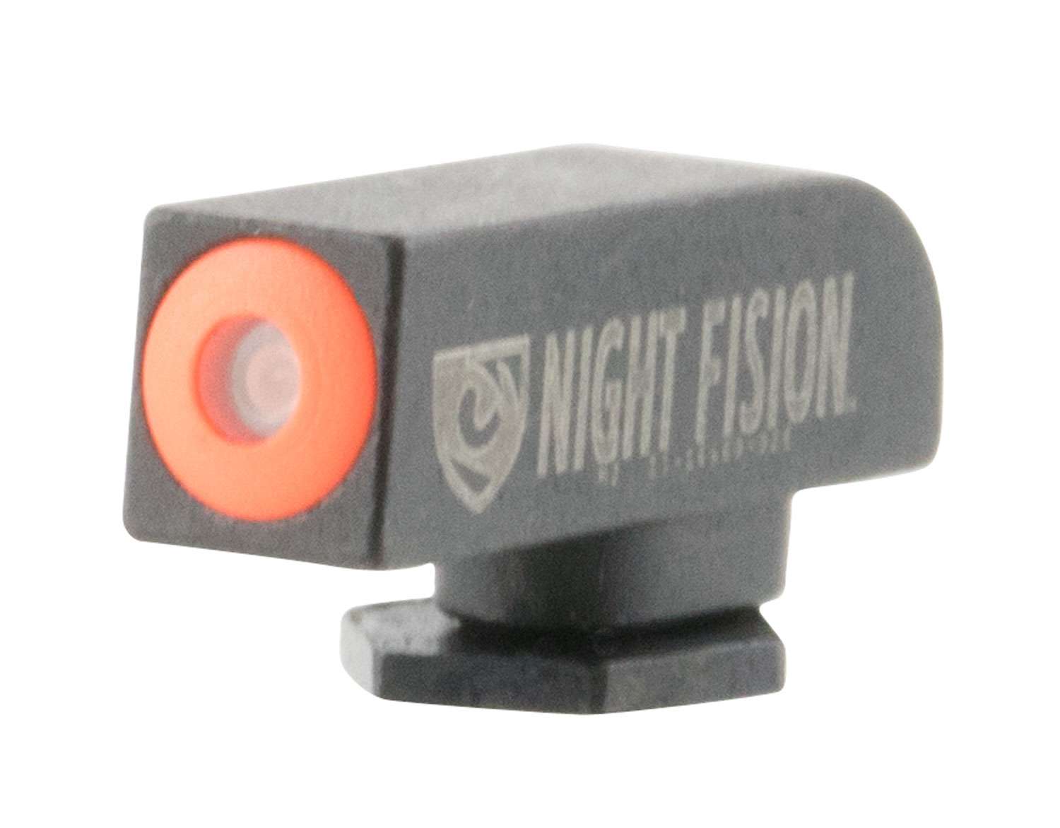 Night Fision Glk000001ogx Night Sight Front Square Top Fits Glock Green Tritium W Orange Outline