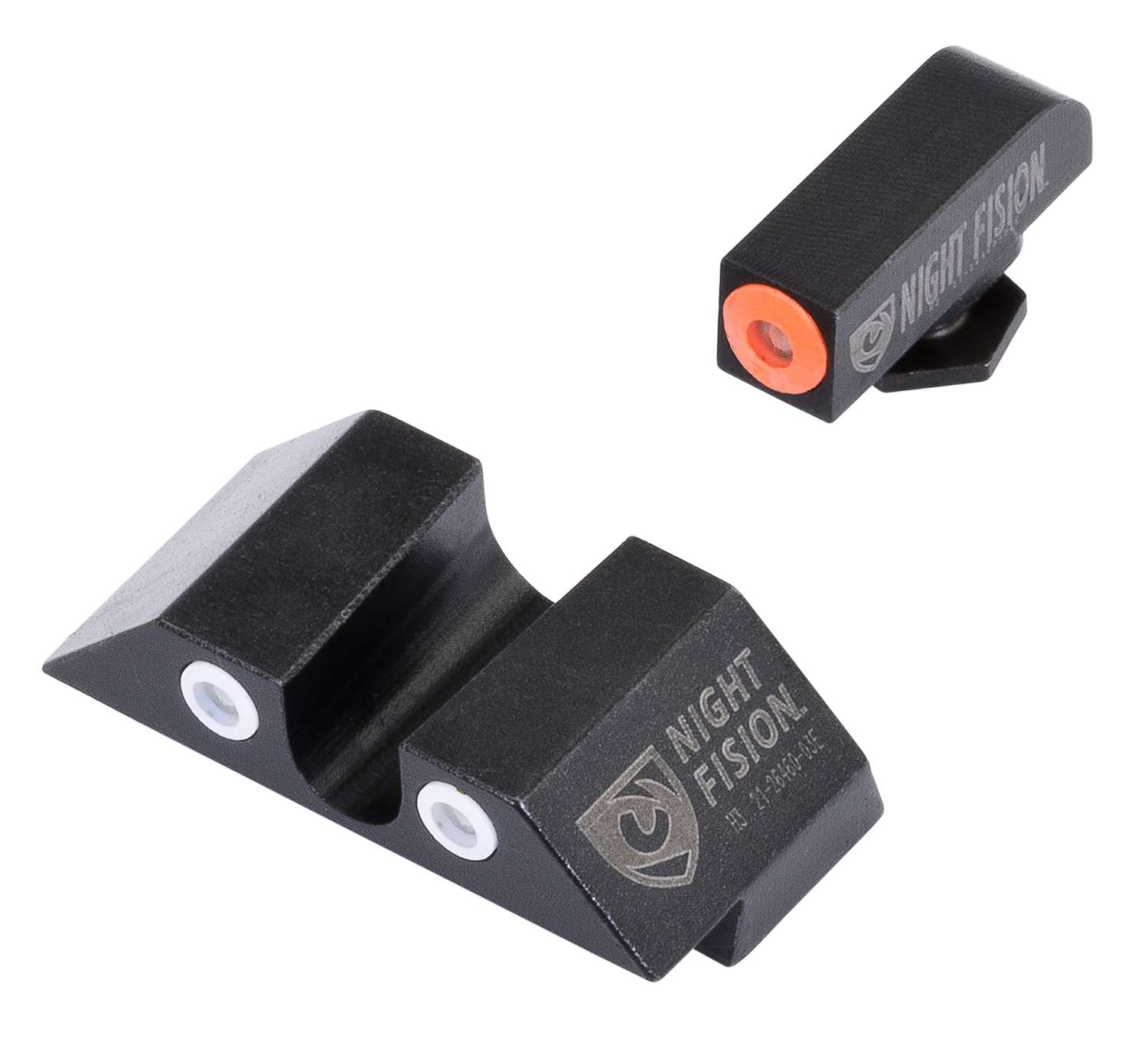 Night Fision GLK003007OGW Night Sight Set Square Front/U-Notch Rear ...