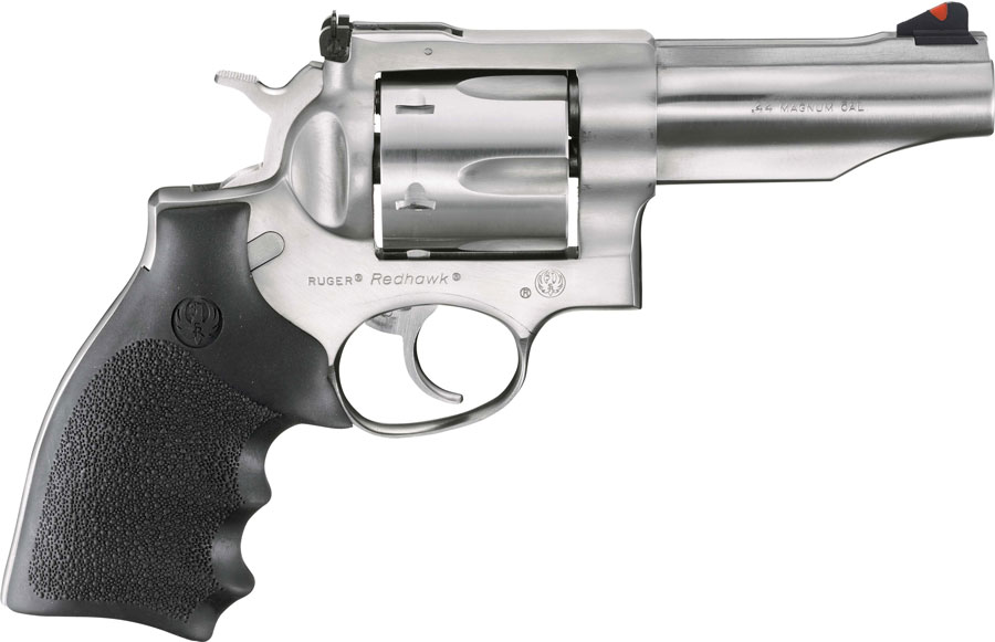 Redhawk Revolver .44 Mag 4in 6rd Stainless Hogue | Tombstone Tactical