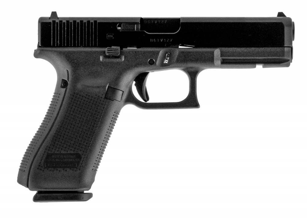 Glock PA1750203 G17 Gen5 9mm Luger 4.49" 17+1 FS Black nDLC Interchangeable Backstrap Grip