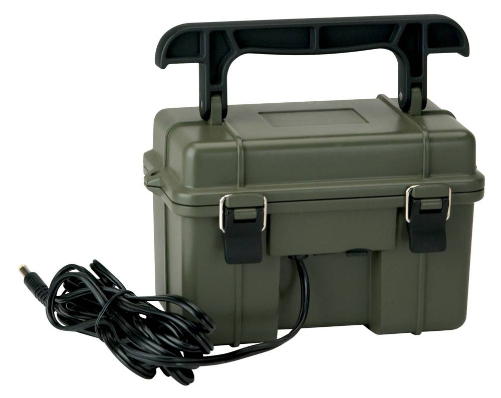 Stealth Cam STC12VBB Battery Box 12V Lead Acid with AC Charger Range USA