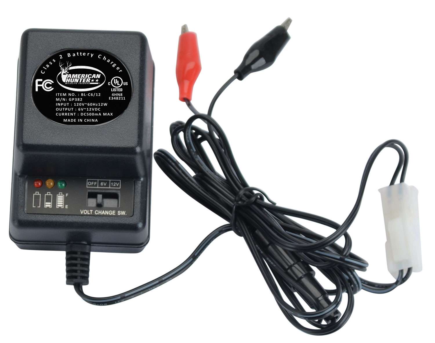American Hunter BLC6/12 Battery Charger Battery Charger 6V/12V EGUNCO