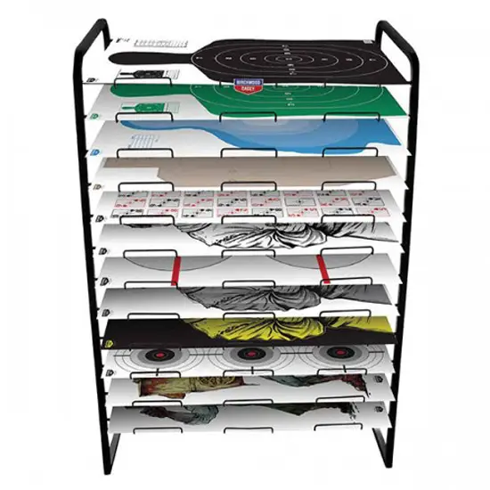 B/C TARGET DISPLAY CUSTOM RACK W/EZE-SCORER PAPER 1200/PK - Birchwood Casey