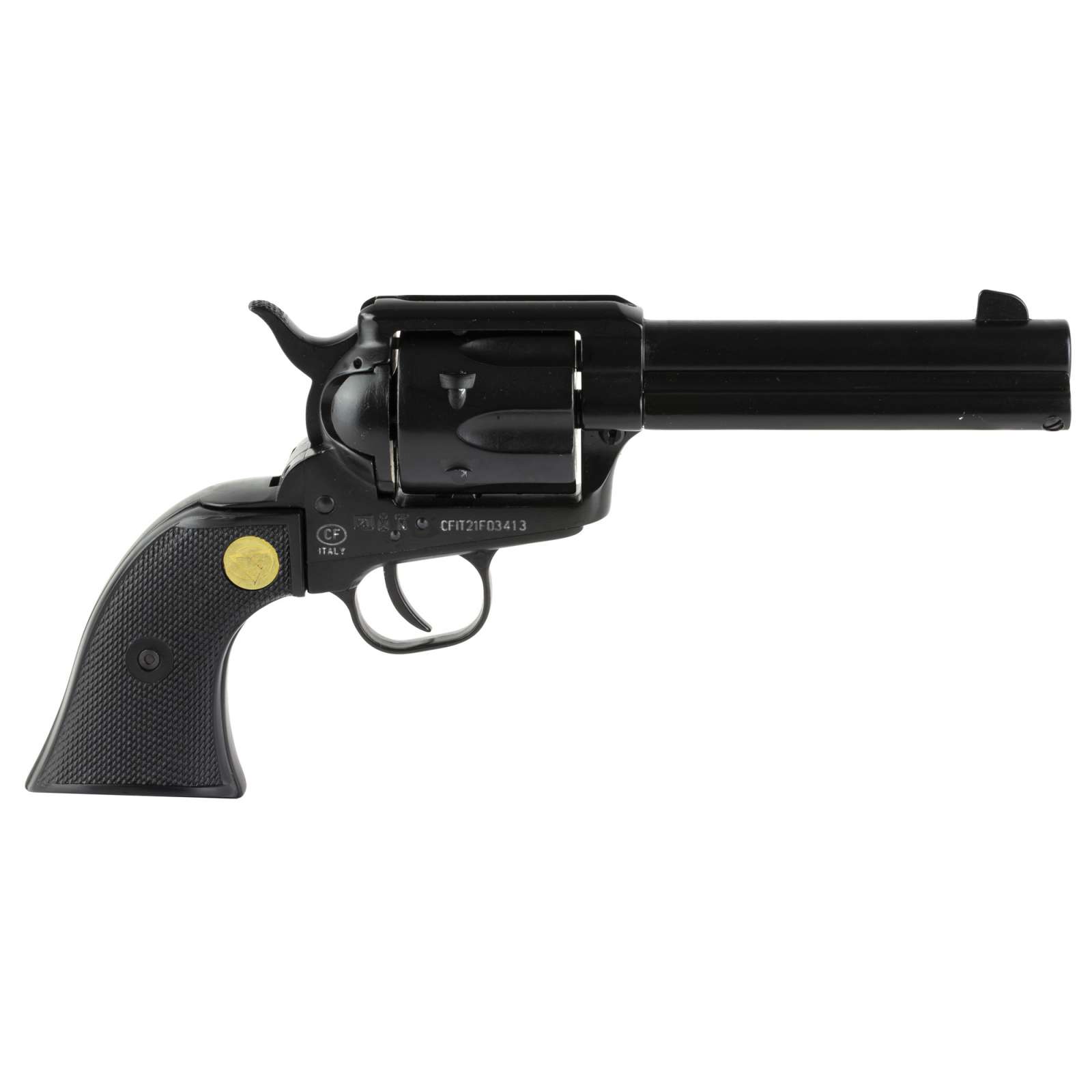 Chiappa Firearms CF340250D 1873 Dual Cylinder 22 LR,22 Mag 6 Round 4.75" Bl-img-1