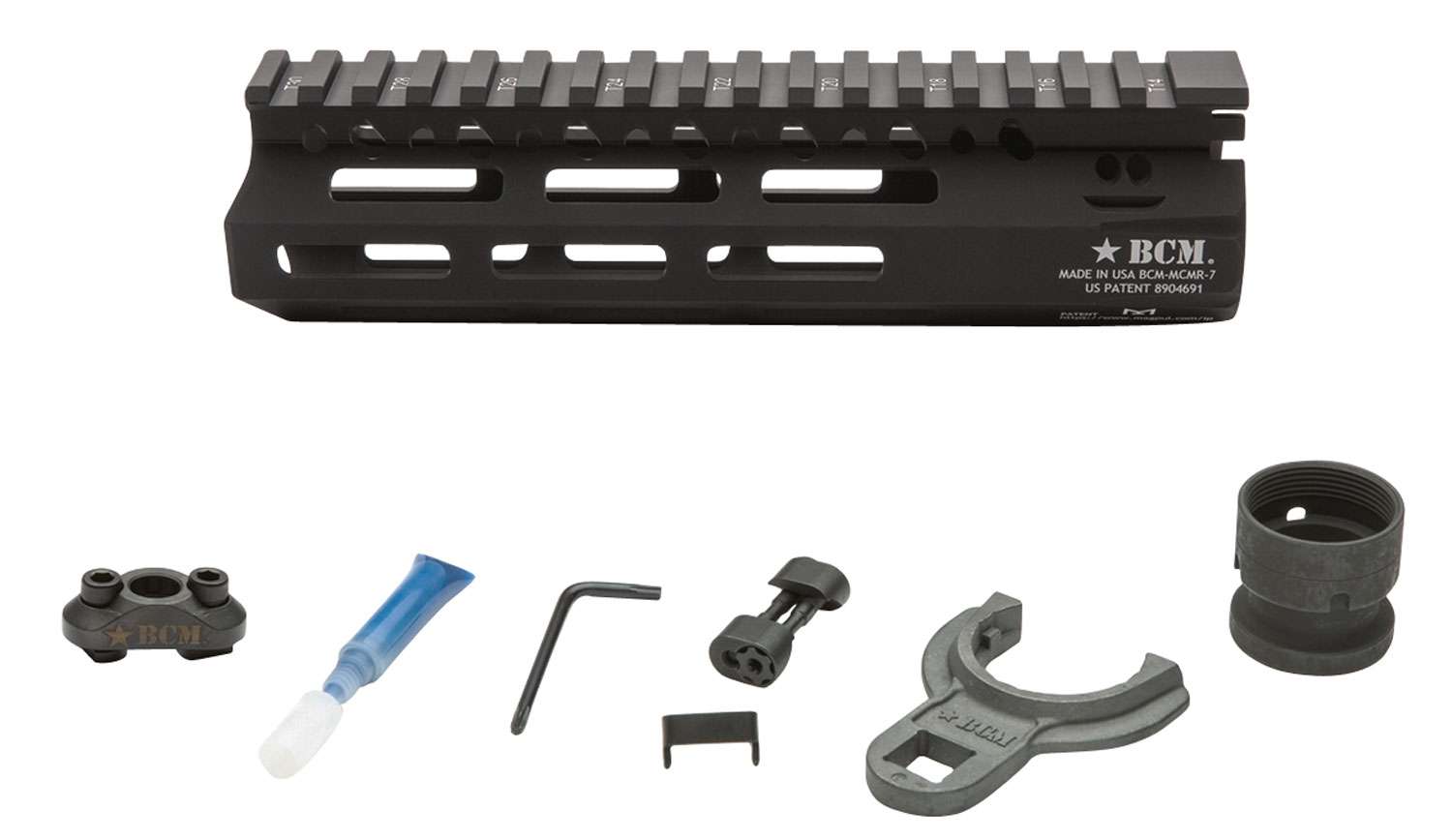 Bcm Mcmr7556blk Bcmgunfighter Mcmr Ar-15 Black Hardcoat Anodized 