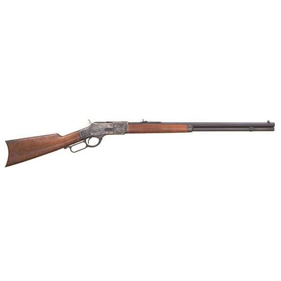 Cimarron CA282 Uberti 1873 Sporting Rifle 45LC 13+1 24" CASE HARDENED-img-0