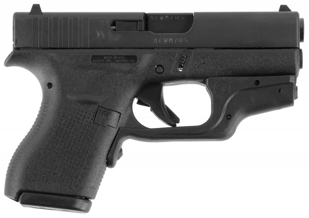 G42 380 AUTO 3.26 IN BBL - BLACK - CRIMSON TRACE LASER AND HOLSTER - Glock