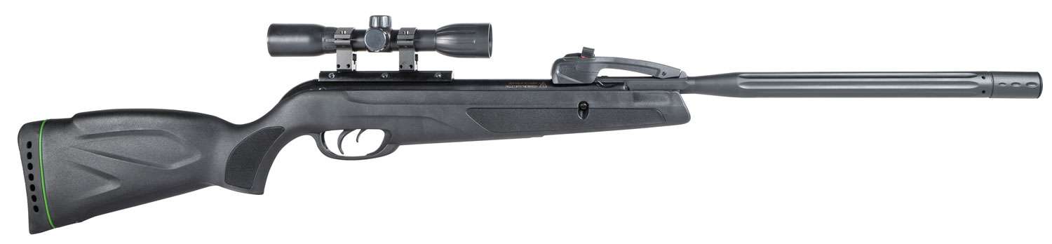 Gamo 611006875554 Swarm Whisper Break Open Gas Piston 22 Pellet 10rd Black Black Fixed All 