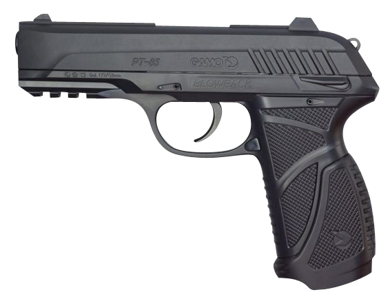 Gamo 611138254 PT-85 Blowback CO2 177 Pellet Pistol 16rd Black Frame ...