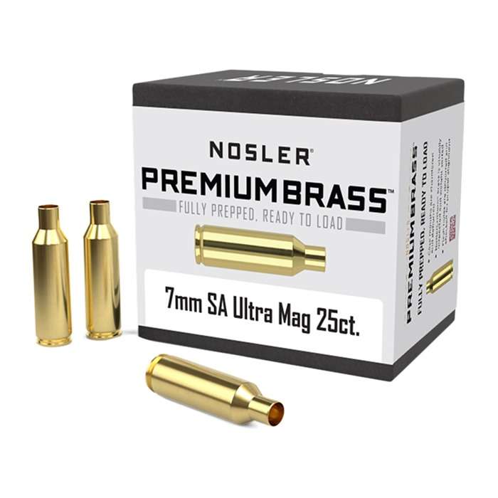 Nosler Premium Brass 7MM SA ULTRA MAG 25ct-img-0