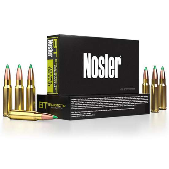Nosler Ballistic Tip Hunting 270 Win 130 gr 20 rd box-img-0