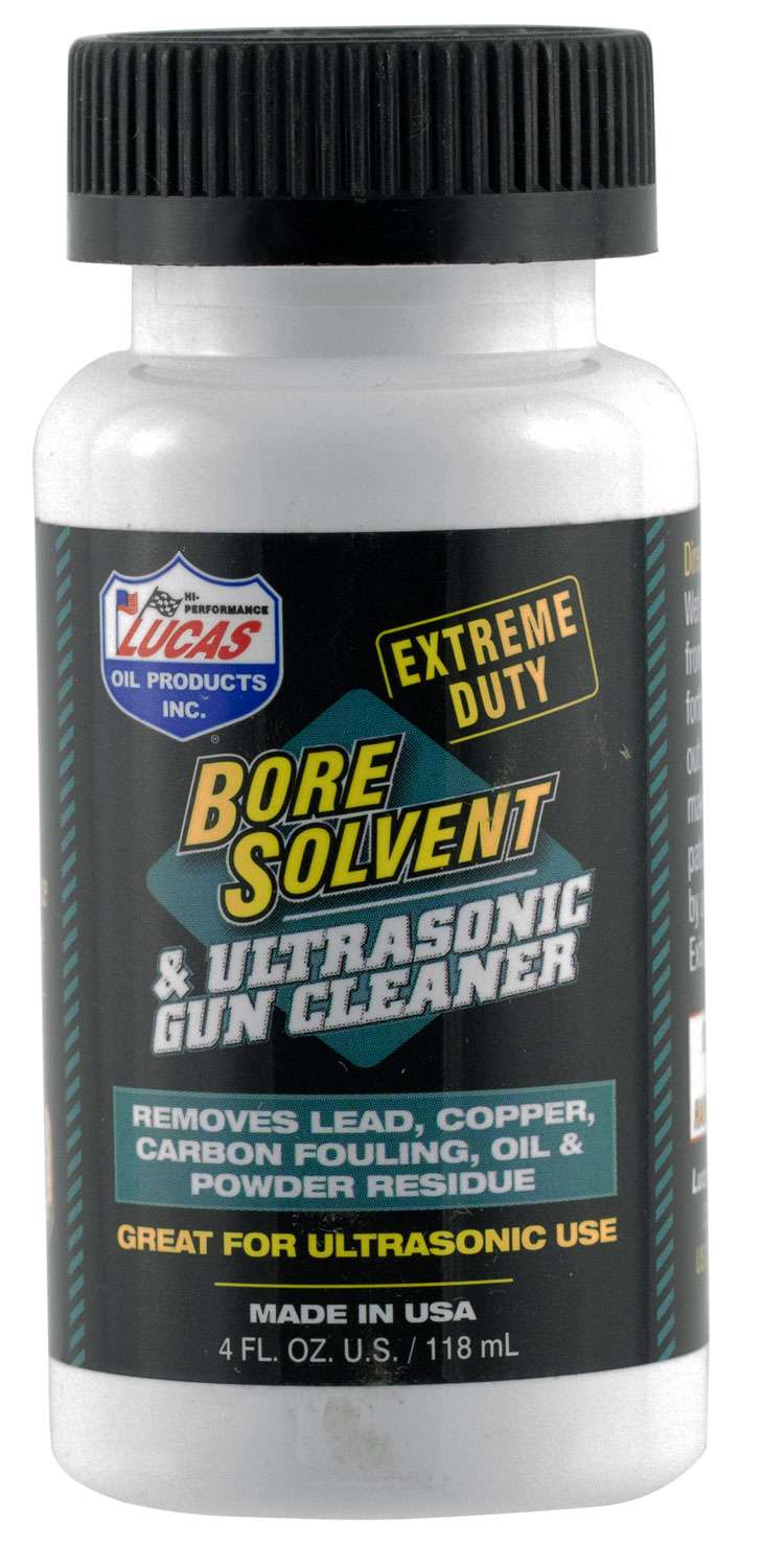 Lucas Oil 10907 Extreme Duty Bore Solvent 4 oz Jar Gunther Guns