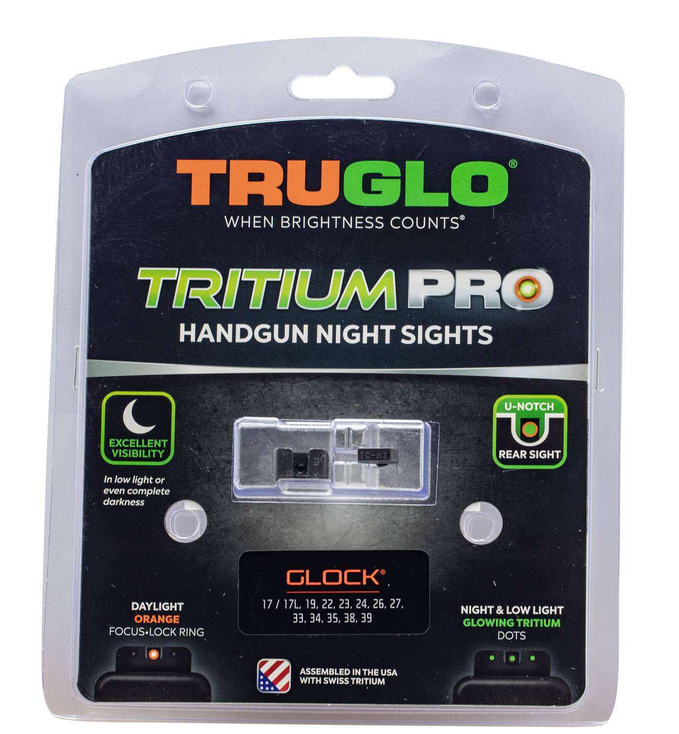 tritium glock night sights