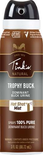 TINKS HOT SHOT TROPHY BUCK MIST 3OZ CAN ONLY - Tinks