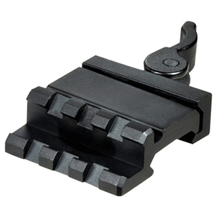 Utg Single Rail 3 Slot Angle Mnt Qd Lever Mount 