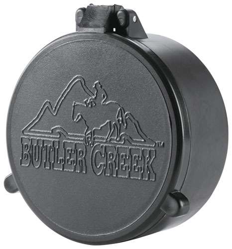 Butler Creek 32829 Multi-Flex Flip-Open Scope Cover Objective Lens 48.00-48.70mm Slip On Polymer Black - Butler Creek