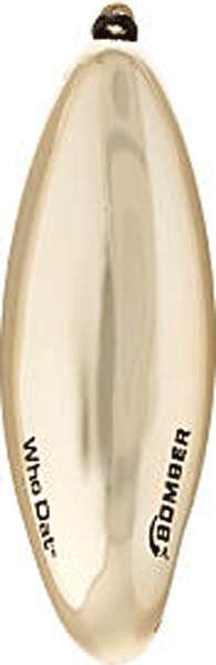 BOM WHO DAT 7/8oz RATTLN SPOON GOLD - Bomber