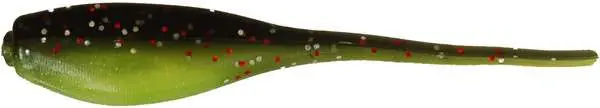 GARLAND 2" BABY SHAD LICORICE/CHT - Gene Larew Lures, Llc