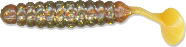 CB CRAPPIE GRUB 1.5" MO GL/ORG 20BG - Charlie Brewer Slider