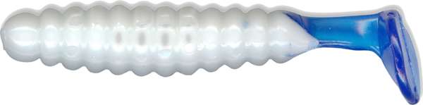 CB CRAPPIE GRUB 1.5" WH/BL TL 20BG - Charlie Brewer Slider