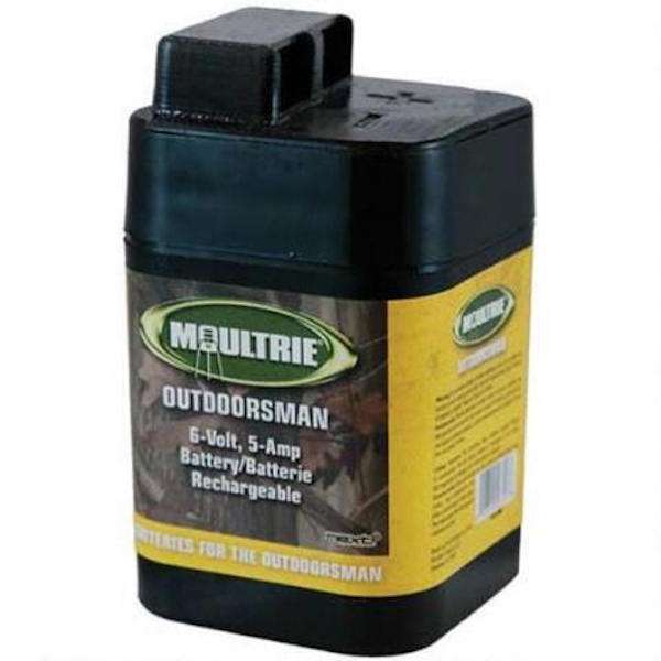 Moultrie MFHP12406 Rechargeable Battery 6V Lead-acid Power Pack