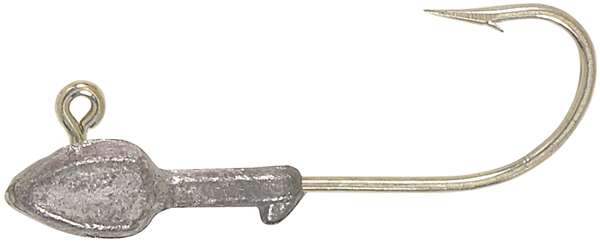 H&H DBL EYE JIGHEAD 1/2 10BG UNPNTD - H & H Lure