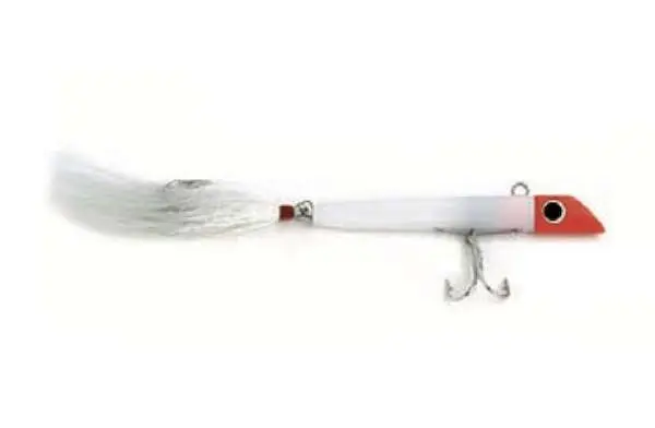SS GOTCHA 1500 2OZ RED/WH SGL HK - Sea Striker