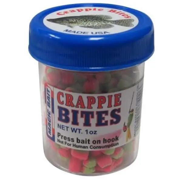 MAGIC CRAPPIE BITES CHART/PINK1OZ - Magic Catfish Bait