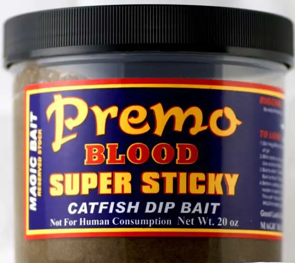 MAGIC PREMO BLOOD DIP BAIT 20OZ - Magic Catfish Bait