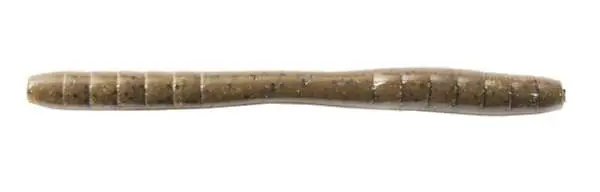 MISS THE 48 STICK WORM 4.8" GRN PMK - Missile Baits Llc