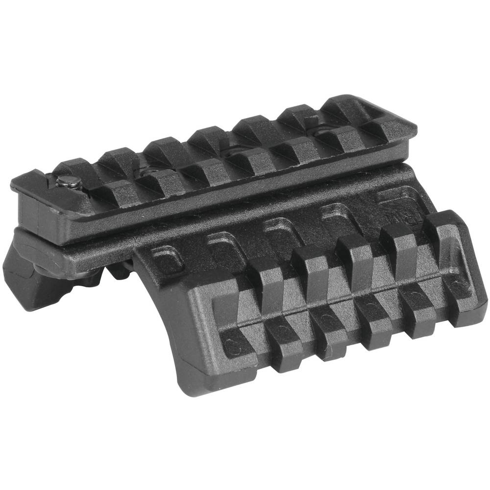 CAA M16/AR15 Triple Rail Mounting System 1-3", 2-2.5" Rails Poly Blk - Caa