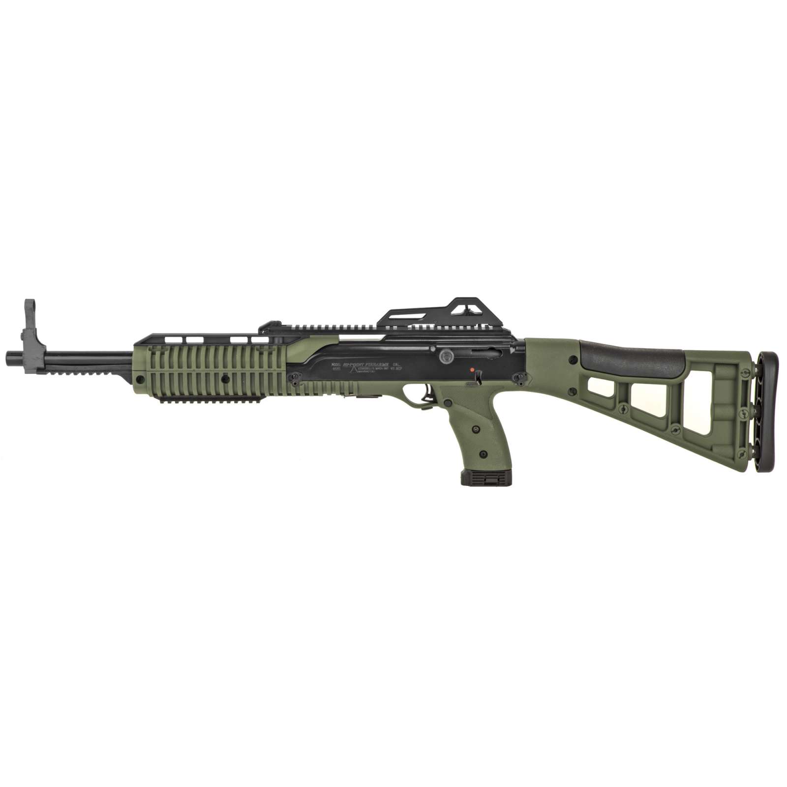 Hi-Point 4595TS Carbine 45 ACP 17.50" 9+1 Black OD Green All Weather Molded-img-0