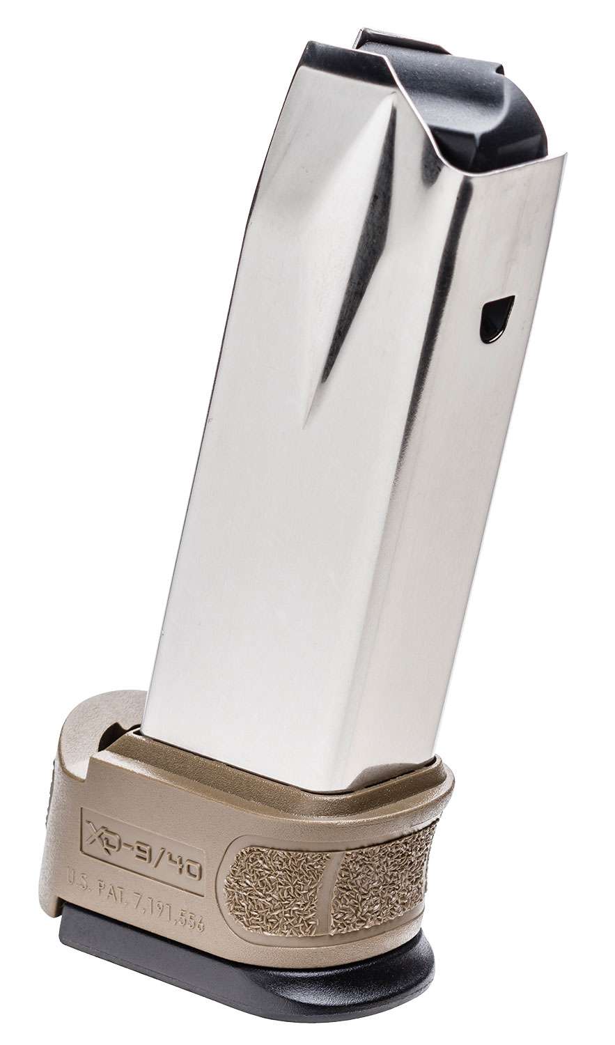 Springfield Armory XDG0932FDE XD 40 S&W Mod.2 12rd Silver w/Flat Dark Earth  Base Metal Extended | Red River Range