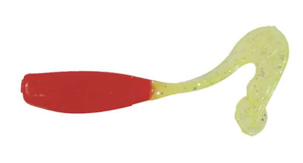GARLAND 2.5" STROLLER RED/CHT SILVR - Gene Larew Lures, Llc