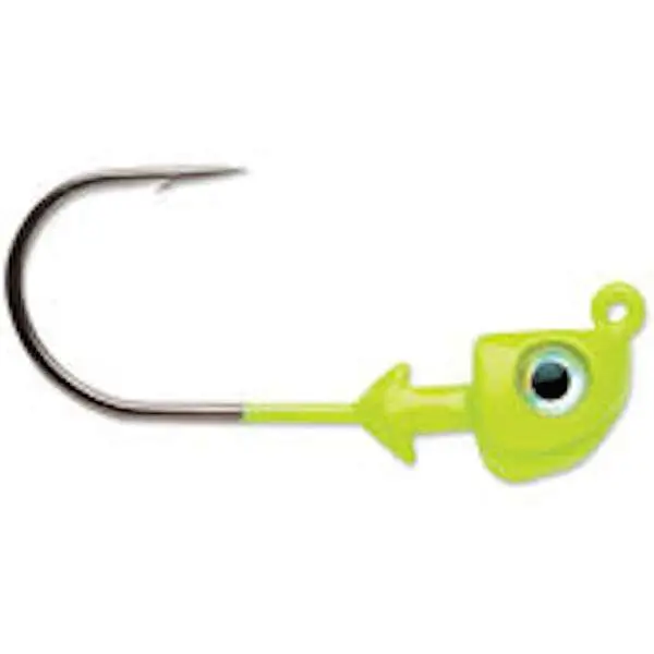 MUS DRTR JG HD CHT 1/16OZ 2/0HK 4PK - Mustad