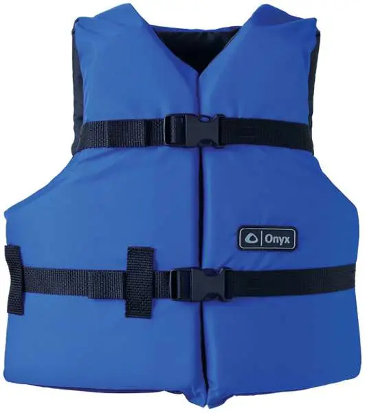 ABS YOUTH VEST BLUE 2 BELT - Absolute Outdoors