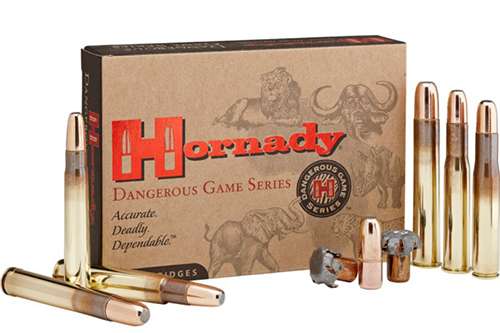 Hornady 82631 Dangerous Game  470 Nitro Express 500 gr DGX Bonded 20 Bx/ 6 Cs