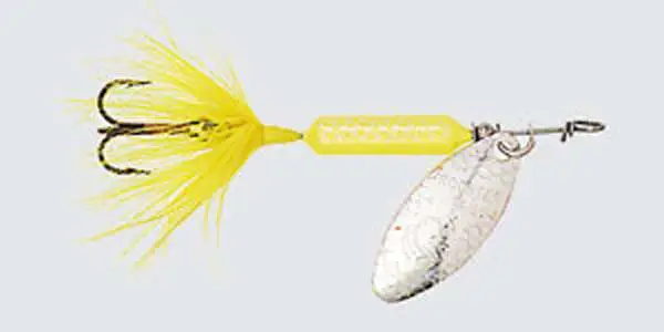 YAK ROOSTER TAIL 1/24 YELLOW - Yakima Rooster Tails
