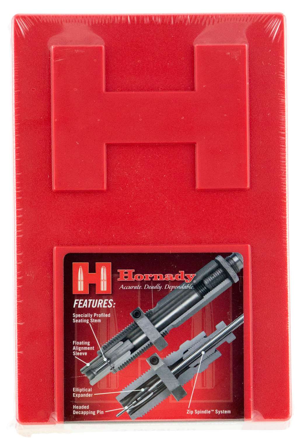 Hornady Custom Grade Series III 2-Die Set For 8.6 Blackout - 546442 - Sizing & Seating Dies