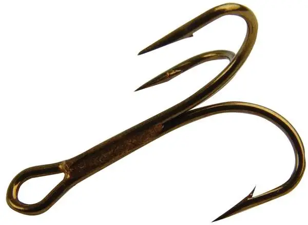 MUSTAD TREBLE RE-SP 25/BOX BRZ - Mustad