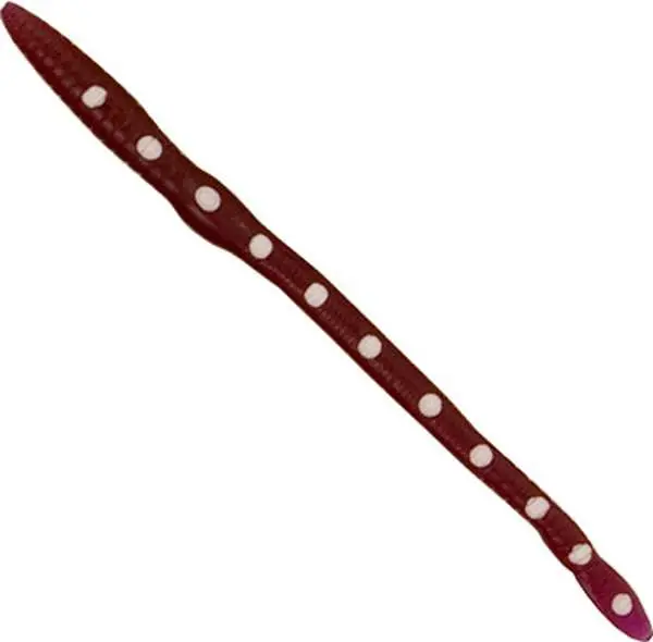 CREM SCOUND 8" 9PK-PUR/WHT DOTS - Creme Lures