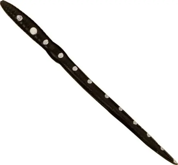 CREM SCOUND 8" 9PK-BLK/WHT DOTS - Creme Lures